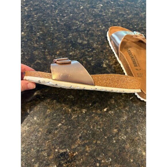 Birkenstock Madrid Women's Sandals Rose Gold Size 6 EU 37 Slip-On Casual - Picture 9 of 12